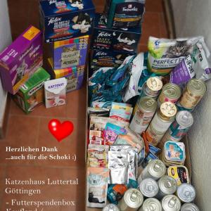 DANKE ❤️
#spende #spenden #futterspende #katzenfutter #danke